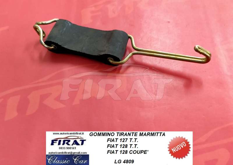 GOMMINO TIRANTE MARMITTA FIAT 127 128 COUPE' (4809)